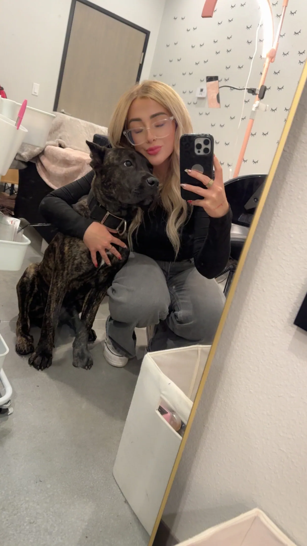 Portrait of Lexis Matsen, cosmetologist and lash technician